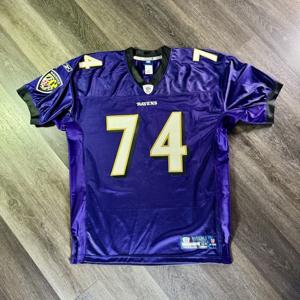 Baltimore Ravens Michael Oher #74 Signed Jersey Mens Size 48 Reebok NFL OnField‎